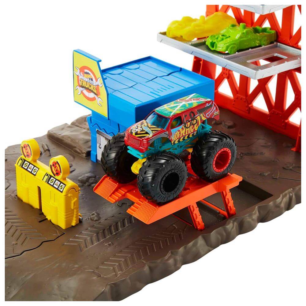 Hot wheels monster store jam playset